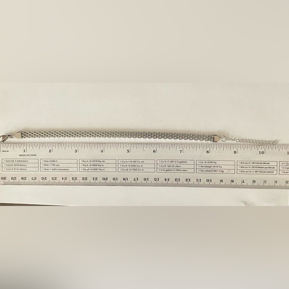 Chained Constitution - Silver Bracelet - Picture 3 of 3